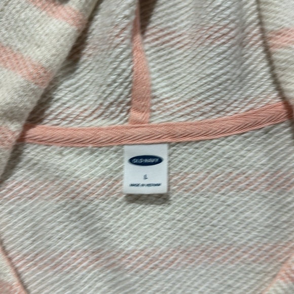 Striped Hoodie with Kangaroo Pocket - Picture 2 of 3
